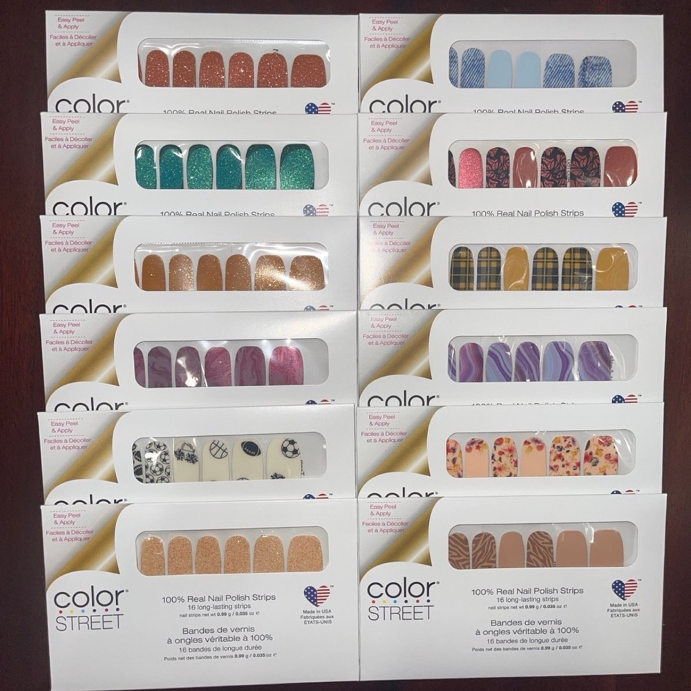 Color Street Nail Polish Strips- Fall Bundle